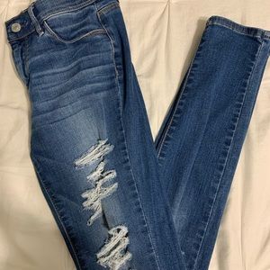 pacsun ripped skinny jeans